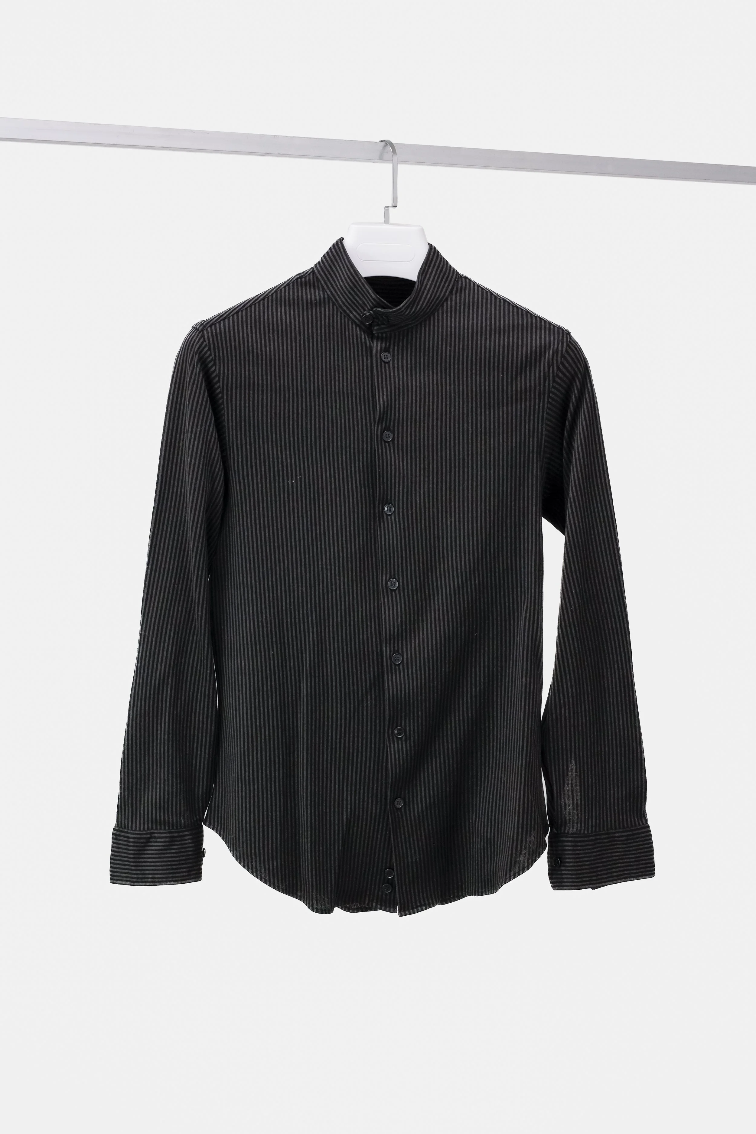 Armani mandarin 2025 collar shirt